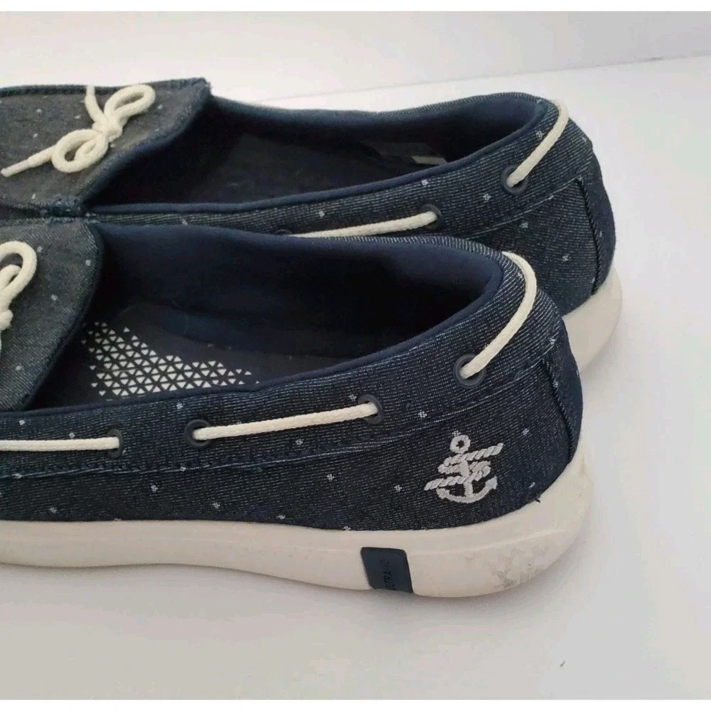 Skechers Glide Ultra Ocean Sky 16111 DENIM Women's Shoes Size 8 Color: Blue - Picture 4 of 5